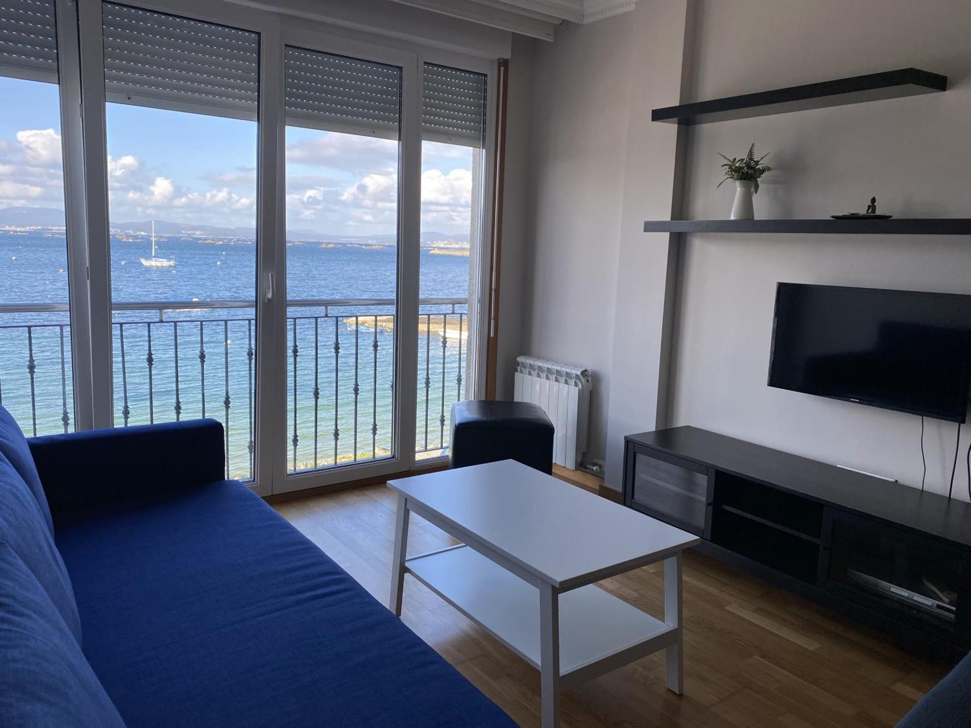 Apartamento En La Isla Con Vistas Al Mar Isla de Arosa Ngoại thất bức ảnh